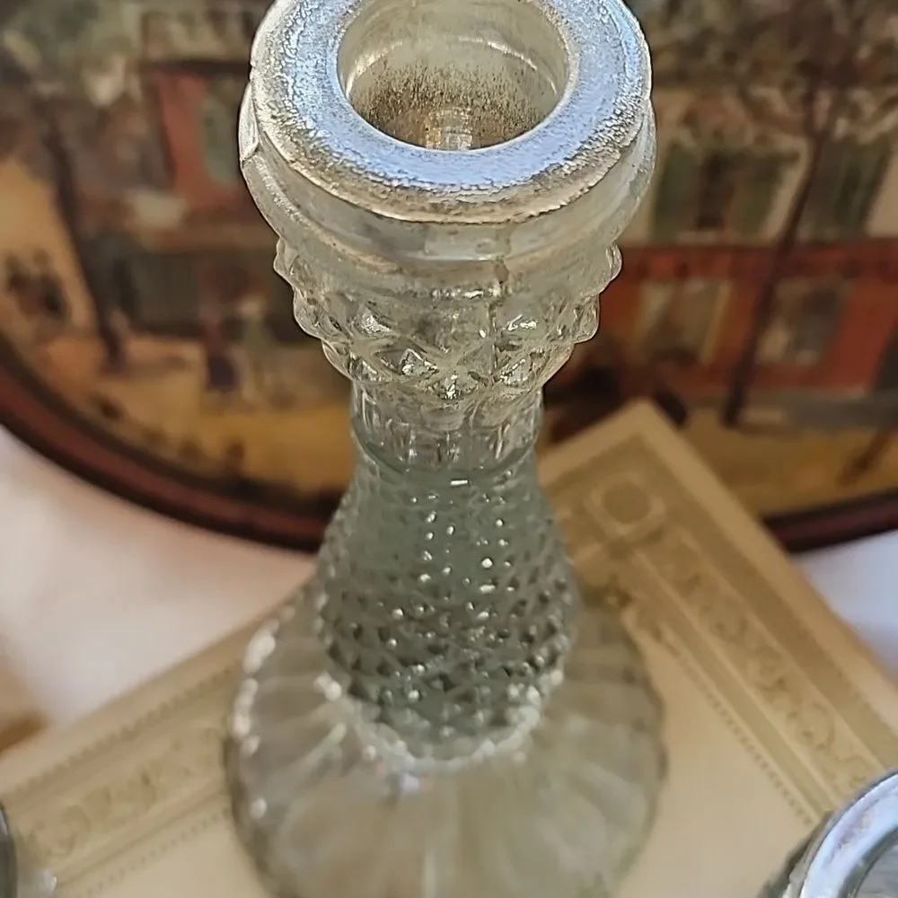 Pottery Barn Candlestick Included In Set Of 5Height & Textured Candleholders #3C